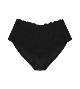 Dámské kalhotky Amourette Maxi - BLACK - černé 0004 - TRIUMPH BLACK 38