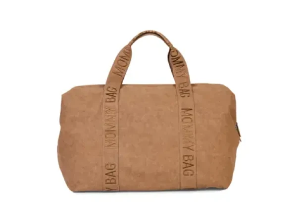 Childhome Přebalovací taška Mommy Bag Signature Prestige Hazelnut / 55 x 30 x 40 cm (CWMBBSPHN)