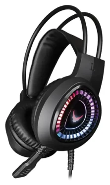 Varr VH8010L černá / Headset / RGB / USB / mikrofon 360° (100001794053)