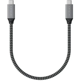 Satechi kabel USB-C 0.25m šedá / 100W (ST-U4C25M)