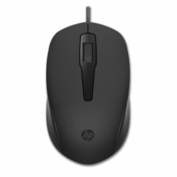 HP 150 černá / drátová myš / optická / 1600 dpi / USB (240J6AA#ABB)