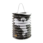 Rappa Lampion černý Halloween duch 15 cm