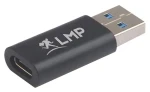 LMP Adaptér USB-A na USB-C černá / Adaptér (18985)
