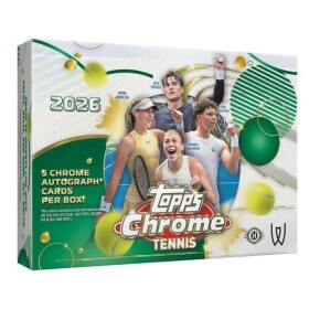 2026 Topps Chrome Tennis Breakers Delight Box