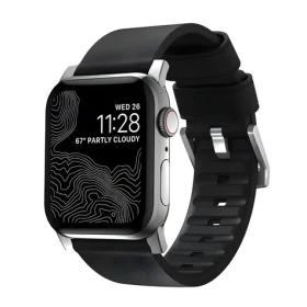 Nomad Active Strap Pro černá / Řemínek pro Apple Watch / 49/46/45/44/42 mm / kožený (194447114040)