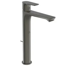 Ideal Standard - Umyvadlová baterie Slim s výpustí, BlueStart, Magnetic Grey (A7026A5)