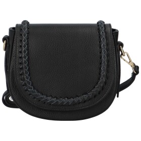 Luxusní dámská kožená crossbody Alex, černá