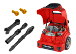 Mamido Sada pro kutily DIY Nákladní auto na demontáž červená