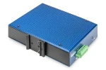 Digitus Industrial modrá / Switch / 16 portů / Gigabit / Unmanaged / DIN (DN-651129)