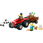 LEGO LEGO® City 60461 Červený traktor s přívěsem a ovcemi