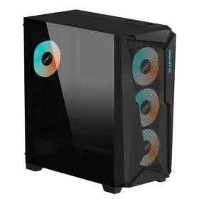 GIGABYTE C301 GLASS černá / E-ATX / 2x USB3.0 + 1x USBC3.0 / 4x 120mm / bez zdroje / průhledná bočnice (GB-C301G)
