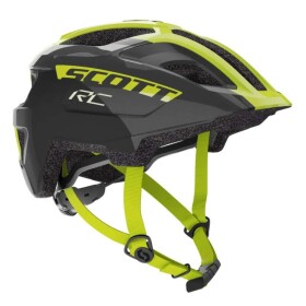 Přilba Scott Jr Spunto, barva black/radium yellow RC, jedna velikost