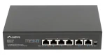 Lanberg RSFE-4P-2FE-60 / Switch / 6-port / 100 Mbps / 4x PoE+ / 60 W / 10"/19" (RSFE-4P-2FE-60)