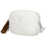 Stylová dámská koženková crossbody kabelka Erina, bílá