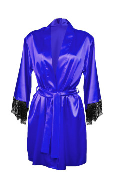 DKaren Housecoat Adelaide Blue Modrá