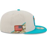New Era Pánská kšiltovka Miami Dolphins NFL 2023 Salute to Service 59FIFTY Fitted Velikost: 7 3/8