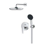 GROHE - Start Edge Sprchový set pod omítku, průměr 25 cm, 2 proudy, chrom 25293000
