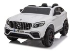 Mamido Dětské elektrické autíčko Mercedes GLC 63S 4x4 dvoumístné bílé