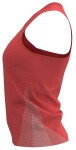 Běžecké tílko Compressport PERFORMANCE SINGLE - korálové Velikost textilu: M