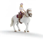 SCHLEICH Horse Club 42713 Sada figurek Sofia a Blossom hnědá