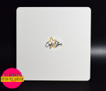 Cake Star Tác pevný dřevovláknitý bílý 18x18cm