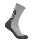 Dámské merino turistické ponožky ICEBREAKER Wmns Hike+ Light Crew Fresh Fern, Alloy/Obsidian/Snow velikost: 35-37 (S)