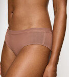 Dámské kalhotky Smart Natural Hipster EX - BROWN - sv. hnědé 6901 - TRIUMPH BROWN 02