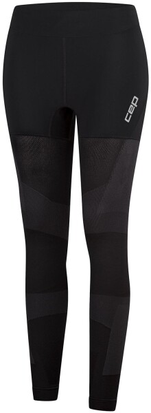 CEP dámské běžecké kompresní kalhoty PRO 3D COMPRESSION - černá Velikost textilu: XS