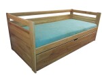 NábytekProNás Výsuvná postel Alka - lednice (MASIV) ROZMĚR: 90 x 200 cm