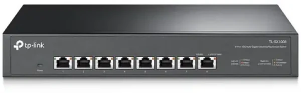 TP-LINK TL-SX1008 / Switch / 160 Gbps / 8x 10Gbps RJ-45 (TL-SX1008)