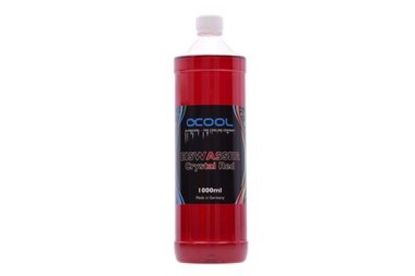 Alphacool Eiswasser Crystal Red premixed coolant 1000ml / chladící kapalina (18549)