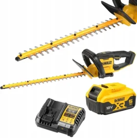 DeWalt DCMHT562P1 / Aku nůžky na živý plot / 55 cm / 18V / 1x 5,0 Ah (DCMHT562P1-QW)