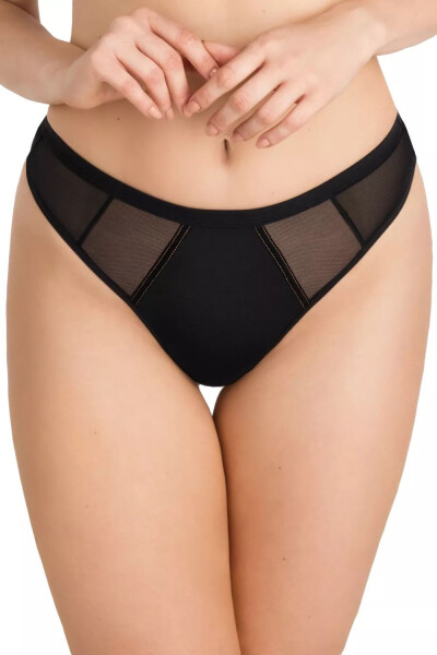 Dámská tanga 826 Just - GORSENIA černá S