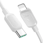 Joyroom Multi-Color Series A14 Nabíjecí kabel USB-C (M) - Lightning (M) 20W 1.2m bílá (6956116748487)