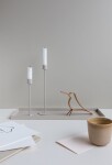 COOEE Design Dřevěný dekorativní ptáček Woody Bird Oak Small, hnědá barva, přírodní barva, dřevo