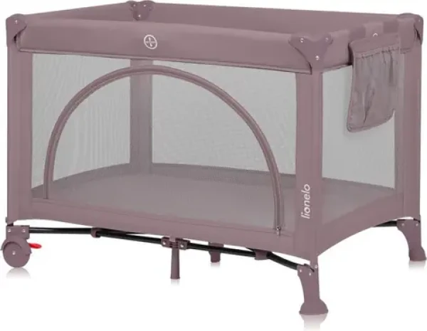 LIONELO Postýlka cestovní Laura Pink Nude / do 15 kg (LO-LAURA PINK NUDE)