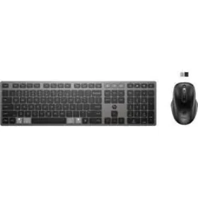 HP 725 Capacitor černá / Bezdrátový set klávesnice s myší / USB + Bluetooth / superkondenzátor / 4000 DPI (9T5B0UT#BCM)