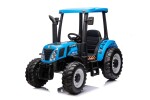 Mamido Dětský elektrický traktor MX-616 s kabinou 12V | 2x45W modrý