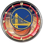 Hodiny Golden State Warriors NBA Chrome