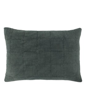 Chic Antique Prošívaný povlak na polštář Aix Forest Green 40 × 60 cm, zelená barva, textil