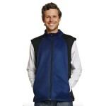 Vesta softshellová TEJON XL 95%polyester, 5%spandex, černo/šedá DOPRODEJ!!!
