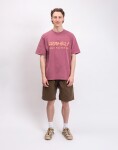 Tričko Gramicci Freedom Tee Pigment Dyed RED PIGMENT