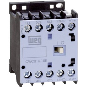 WEG CWC016-10-30C03 stykač 3 spínací kontakty 7.5 kW 24 V/DC 16 A s pomocným kontaktem 1 ks
