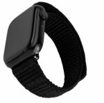 FIXED Nylonový řemínek Nylon Sporty Strap pro Apple Watch 38/40/41mm černý (FIXNST2-436-BK)