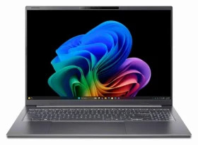 Acer Aspire 16 AI (A16-I71M-75KD) šedá / Notebook / 16" WUXGA 120Hz / Intel Core Ultra 7 355 / 16GB / 512GB SSD / W11H (NX.JXPEC.004)
