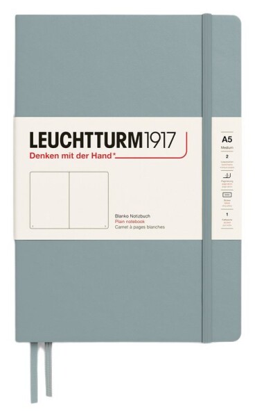 Zápisník Leuchtturm1917 A5 tvrdé desky Dove čistý