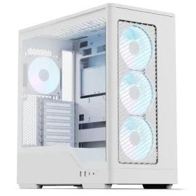 Aerocool D520A bílá / Skříň / Midi Tower / ATX / tvrzené sklo / RGB (ACCM-DS05143.21)