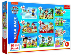 TREFL Puzzle 10v1 Paw patrol - Spolehlivý tým