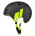 Cyklistická přilba ETAPE BUDDY, černá/žlutá fluo mat