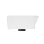 Umyvadlo SAT Brevis 40,5x28 cm otvor pro baterii vpravo SATBRE4028R SATBRE4028R